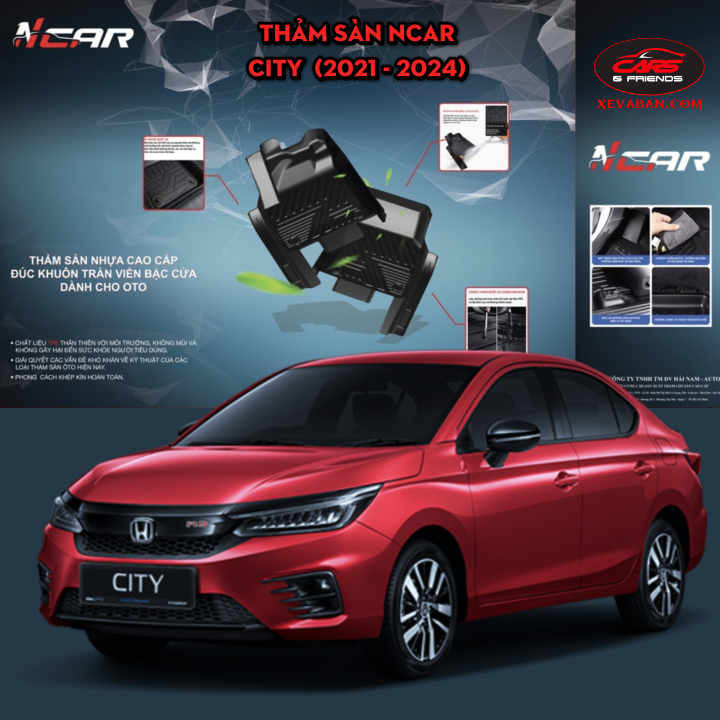 Thảm sàn Ncar cho HONDA CITY